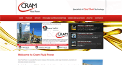 Desktop Screenshot of cramfluidpower.com.au